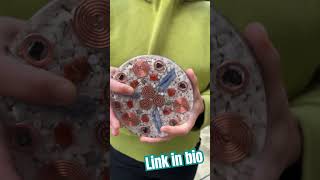 crystal orgonite orgone handmade gemstonereiki reiki chakras sacredgeometry tensorrings [upl. by Nomsed]