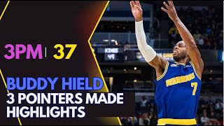 All Buddy Hield 3 Pointers from the First 8 Games [upl. by Kaufman535]