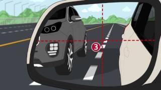 How to use side mirrors when changing lanes [upl. by Zamir]