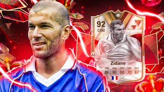 JE TESTE ZIDANE 92 ICÔNE DYNASTIES  rentable ou douille  🇫🇷   FC 24 Ultimate Team [upl. by Eserehs658]