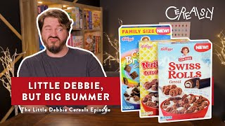 Little Debbie Cereals are a big letdown cerealsly littledebbie swissrolls cereal review [upl. by Gina]