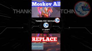 Maniac with Moskov All star skin 2024 mobilelegends savagemobilelegends mlbb [upl. by Notselrahc]