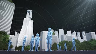 Jeff Bezos unveils space colony vision [upl. by Nyltak218]