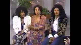 The Pointer Sisters  Promoting quotRight Rhythmquot 1990 [upl. by Yerffej]