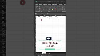 Comment Créer Un Formulaire Excel Sans Code VBA Facilement [upl. by Fiedler]