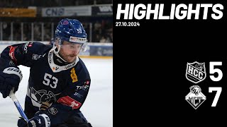 HC La ChauxdeFonds vs HC Thurgovie  Highlights  27 octobre 2024 [upl. by Kir]