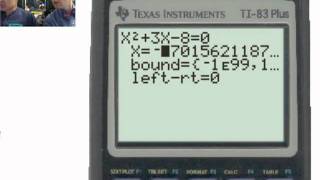 How to use the SOLVER function on a TI84 [upl. by Fleece]