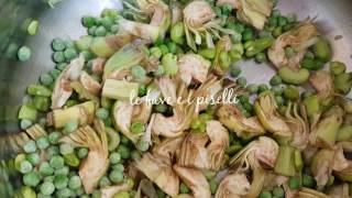 Pasta fave e carciofi frittella palermitana [upl. by Neeloc]