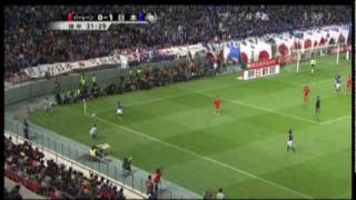 サッカー日本対バーレーン後半戦2010 [upl. by Enihpesoj878]