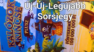 ÚjÚjLegújabb Kalózok Kincse Plusz sorsjegy [upl. by Ennahgem222]