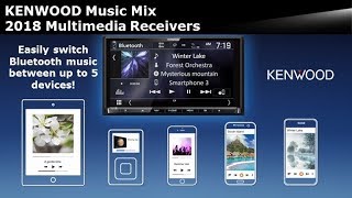 KENWOOD Music Mix  2018 Multimedia Receivers [upl. by Enieledam]