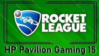 HP Pavilion Gaming 15 2019 Rocket League gameplay Intel i79750H  GeForce GTX 1660 Ti [upl. by Curt]