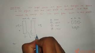 Two large plates are given the charges as shown in figure Now the left plane is earthed Find [upl. by Alauqahs]