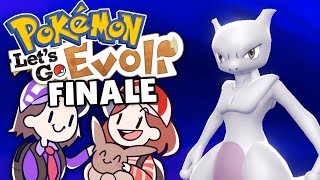 FINALE Top 4 Blau amp Mewtwo  25  Pokémon Lets Go Evoli [upl. by Ailatan]