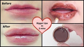 How to get bigger lips in just 5 mins  Mamtha Nair [upl. by Lrig]