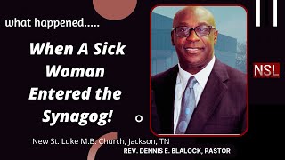 The Woman With Infirmity Healed  Luke 131017  D E Blalock [upl. by Aitak457]