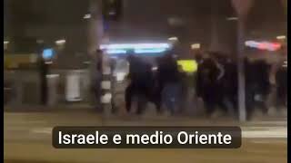 Trifulca en Israel medio Oriente [upl. by Aitel]