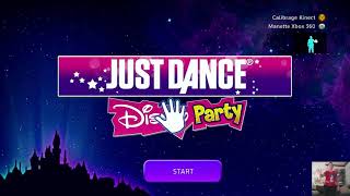 just dance disney party sur xobx 360 par Tristan lautiste gamer [upl. by Norab]