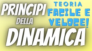 Principi della dinamica teoria spiegata in pochi secondi [upl. by Tuchman]