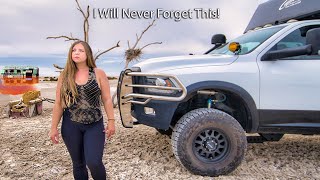 Truck Camping At The Toxic Salton Sea California [upl. by Aniteb535]