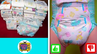 Finally a good LFB diaper Trying out the Vintage Baby in practical review [upl. by Mailliwnhoj]