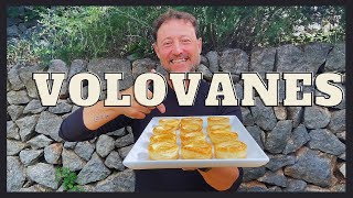 Cómo hacer VOLOVANES de HOJALDRE caseros PARA CANAPÉS navideños  GUILLE RODRIGUEZ [upl. by Quartet]