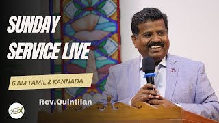 We Welcome you to our 6 AM Tamil amp Kannada Service  Sunday Service Live [upl. by Thagard]