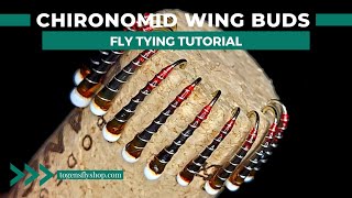 Chironomid Wing Buds  Fly Tying Tutorial [upl. by Otirecul]