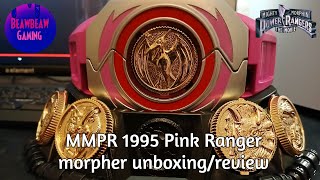 Power Rangers Pink Ranger movie morpher unboxing [upl. by Eanahc864]