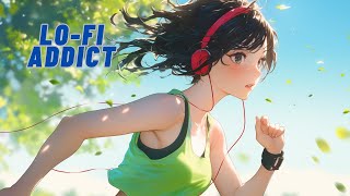 LoFi Addict Jogs around the Park part 1  Working Study Healing Jogging [upl. by Aramois]