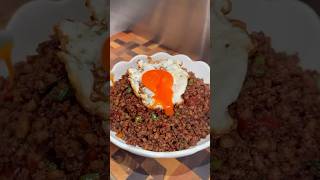 Pad kra pao🌶️ 🌿 food cooking recipe chef foodie [upl. by Spatola575]