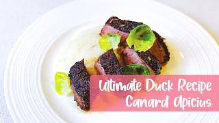 Canard Apicius from Shokugeki no Soma  Medium rare roasted duck breast with an Apicius sauce [upl. by Eden644]