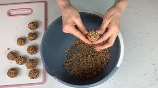 Für diese Leckerei mit Haferflocken brauchst du nur 5 Minuten Einfaches Rezept ohne Backen 111 [upl. by Htomit292]