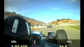 Damon Hill F1 Onboard Jerez 1997 [upl. by Rfinnej]