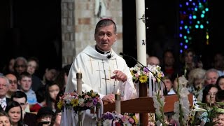 ARCHBISHOP CELEBRATES EASTER MASS [upl. by Anabella]