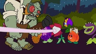 Plants vs zombies ANIMATION Lost City Part 3 Parodia [upl. by Atiniv469]