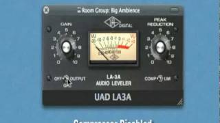 UAD LA3A Audio Leveler Plugin [upl. by Ellertal]