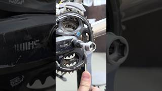 Removal of a crank square on a bicycle [upl. by Lynnett]