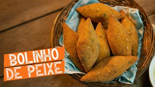 APRENDA A FAZER O VERDADEIRO BOLINHO DE PEIXE  CULINÁRIA DESCOMPLICADA [upl. by Kreis723]