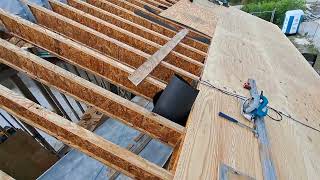 TJI weyerhaeuser joist heights homebuilding construction framing house A Day with Joe [upl. by Arabela]