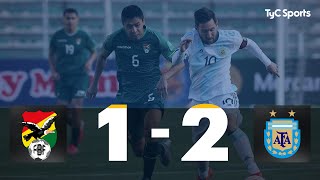 Bolivia 1 vs 2 Argentina  Eliminatorias a Qatar 2022  Fecha 2 [upl. by Esinehc]