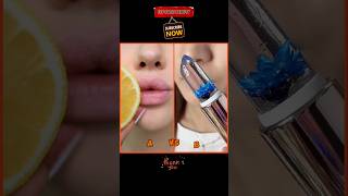 Lipstick 💄 Lovers 🅰️🆚️🅱️ trending lipstick lipsticklover song kiss makeup shorts lips fyp [upl. by Elison984]