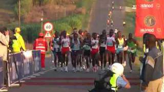 Comrades Marathon 2009  Stephen Muzhingi  Camperdown 275 km [upl. by Sharona]