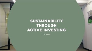 Sustainability Through Active Investing  Cinven  Investing for Tomorrows Environment [upl. by Alarick181]