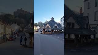 Dunster High Street in the Spring Sunshine 14th February 2023 [upl. by Azar882]