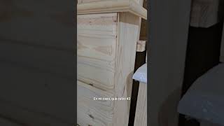 botinero de 3 puertas para zapatos muebles furnituredesign woodworking furnituremaking [upl. by Terina]