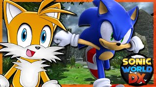 Tails Plays Sonic World DX – Kingdom Valley Demo [upl. by Farl]