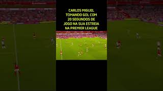 CARLOS MIGUEL ESTREIA EM JOGOS OFICIAIS E TOMA GOL AOS 20 SEGUNDOS DE JOGO 😂😂 [upl. by Eldoree]