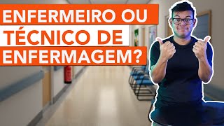 ENFERMAGEM ou CURSO TÉCNICO O que FAZER [upl. by Irab354]