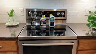 KITCHENAID RANGE  HOW TO CLEAN KITCHENAID STOVE  MICROWAVE [upl. by Adiv]